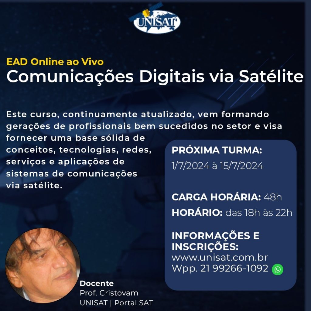 Comunicações Digitais via Satélite UNISAT